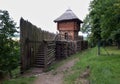 Replica of prehistoric fortification Netolice - a small town in South Bohemia