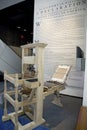 Replica of printing press