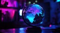 replica replicating globe Royalty Free Stock Photo