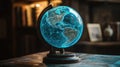 replica replicating globe Royalty Free Stock Photo