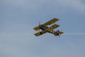 A replica Royal Aircraft Factory SE5 fighter plane