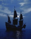 Replica of the ship Mayflower II