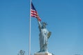 The statue of liberty in Soulac, in France.