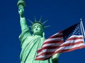 Statue of Liberty replica view in Las Vegas. Royalty Free Stock Photo