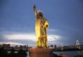 Replica Statue of Liberty in Tokyo Royalty Free Stock Photo