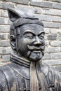 Replica of Terracotta warrior as a tourist attaction  Guilin China Royalty Free Stock Photo