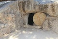 Replica of the Tomb of Jesus in Israel Royalty Free Stock Photo