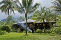 Replica traditional Malay house at Sarawak Cultural Village, Borneo