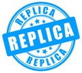 Replica vector sign