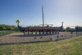 Replica Viking Longboat Pegwell Bay