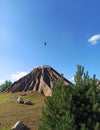 replica of the volcano, Natural History Museum, Svilajnac, Serbia