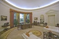 Replica of the White House Oval Office Royalty Free Stock Photo