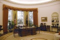 Replica of the White House Oval Office at the Ronald W. Reagan Presidential Library Royalty Free Stock Photo