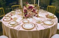 Replica of a White House state dinner on display