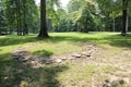 Replica of 2000 Year Old Stone Circles in Fort Ancient, Ohio