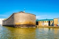 Replice of Noah\'s ark in Rotterdam, Netherlands Royalty Free Stock Photo