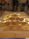 Replika emas di museum bank indonesia