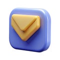 Reply Email 3D Icon for Quick and Efficient Message Responses in Digital Communication with a Professional Look