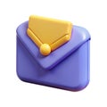 Reply Email 3D Icon for Quick and Efficient Message Responses in Digital Communication with a Professional Look