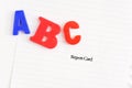 Report Card Royalty Free Stock Photo