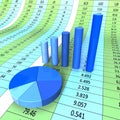 Report Graph Shows Infograph Financial And Data