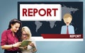 Report Presentation Information Research News Concept Royalty Free Stock Photo