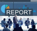 Report Research Resulting Information Graphic Concept Royalty Free Stock Photo