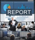 Report Research Resulting Information Graphic Concept Royalty Free Stock Photo