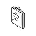 repository industry machine for olive isometric icon vector illustration