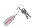 Repossessed house or car keys