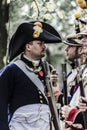 French napoleonic captain and platoon