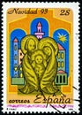 Representation of the birth of Jesus at Christmas, the Holy Family