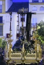 Holy Week in Seville, allegorical of the santa cruz triumph over death, the canine