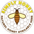 Simply Honey Logo or stamp