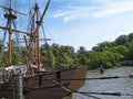 Reproduction Boats on the James River