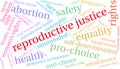 Reproductive Justice Word Cloud