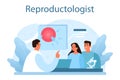 Reproductologist and reproductive health. Human anatomy, biological