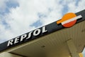 Repsol Filling Station Royalty Free Stock Photo