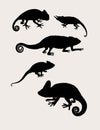 Reptilian Silhouettes