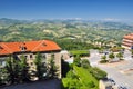 Repubblica di San Marino - Panoramic view of hills Royalty Free Stock Photo