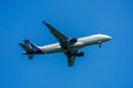 Republic Airlines Embraer ERJ-175LR descends for landing at JFK International Airport in New York