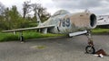 Republic F-84F Thunderstreak Royalty Free Stock Photo