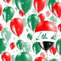 Republic of Iraq Independence Day Seamless.