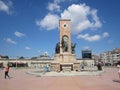 Republic Monument at Taksim Square in Istanbul, Turkey