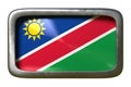 Republic of Namibia flag sign