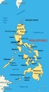 Republic of the Philippines - vector map