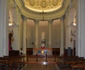 Inside of the Basilica di San Marino Catholic church.