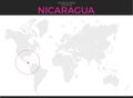 Nicaragua Location Map