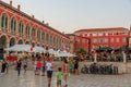 Republic Square Trg Republike in the City of Split in Croatia Royalty Free Stock Photo