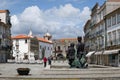 Republic Square in Viana do Castelo, Portugal Royalty Free Stock Photo